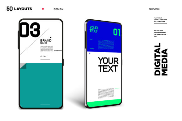 50 Modern Style Design Layouts for Every Creative Project