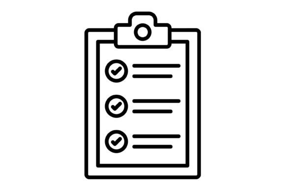 Clipboard Outline Icon: A Clean, Versatile Design Asset for Modern Projects
