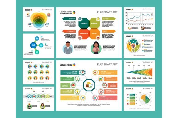 Colorful Business Planning Infographic C: A Visual Toolkit