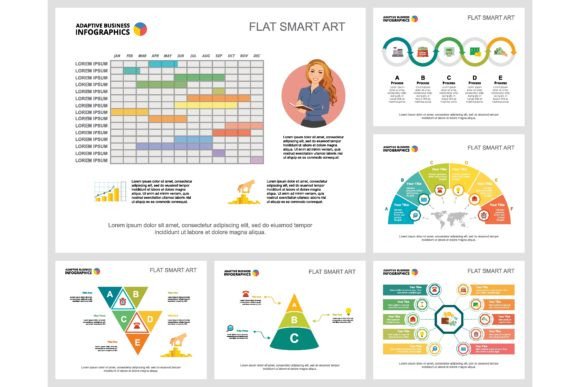 Colorful Teamwork or Finance Concept Inf: Infusing Energy into Business Visuals