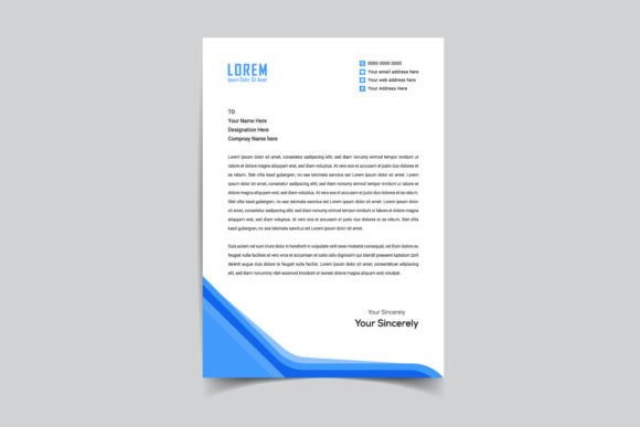 Elevate Your Brand with an Elegant Letterhead Template