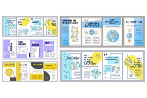 Master Economic Visuals with the Inflation Brochure Template Set
