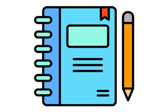 Practical Uses for the Notebook Filled Line Icon in Design