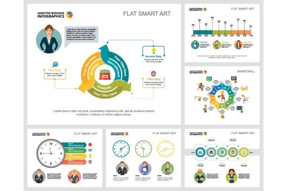Transform Slides into Stories with the Colorful Diagrams Set for Presentation S